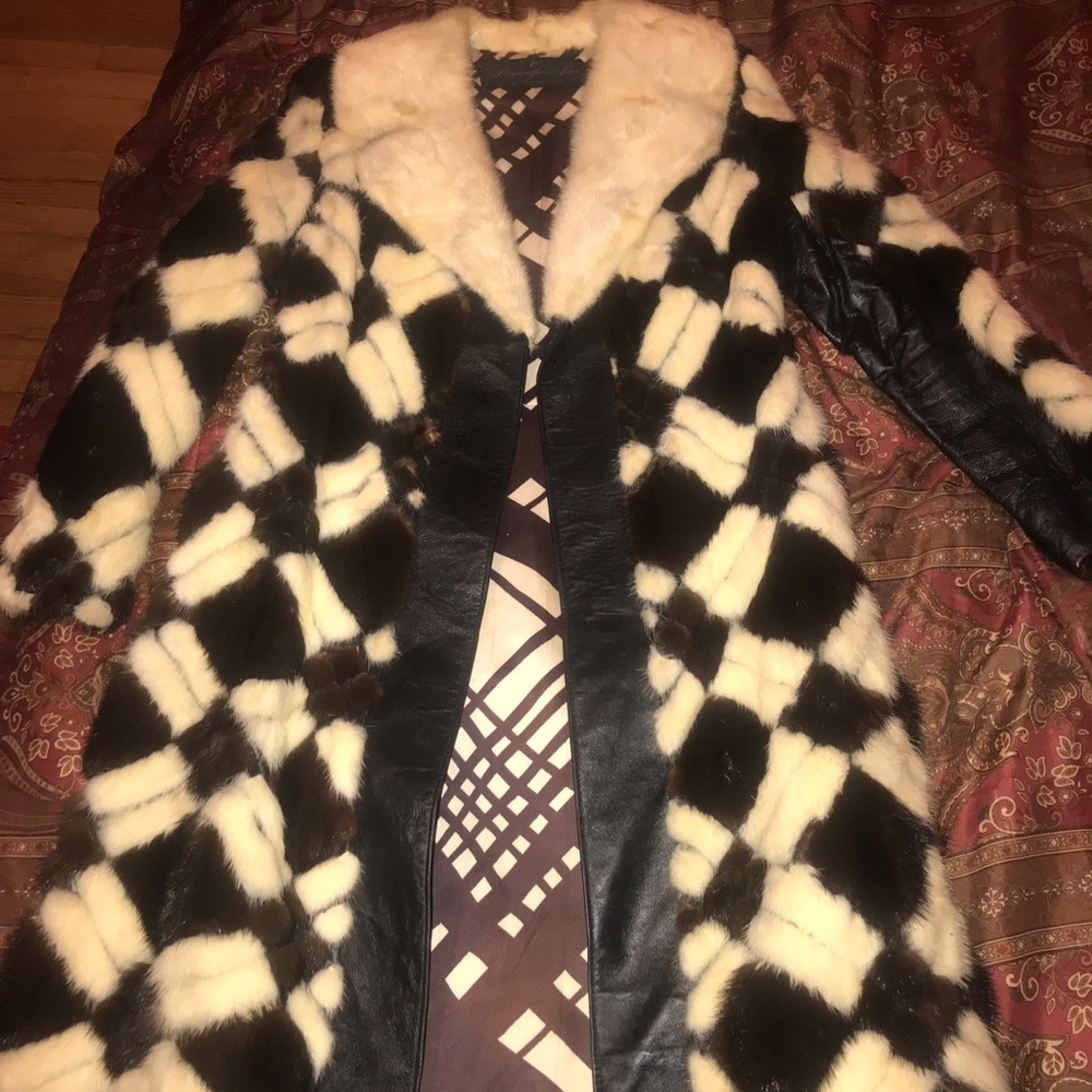 Real fur coat custom made